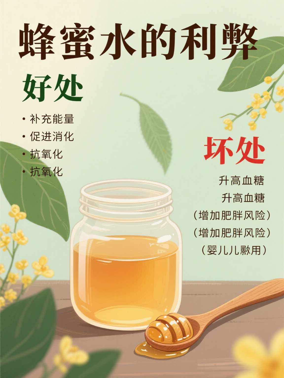 早上空腹喝蜂蜜加醋的作用与功效(早上空腹喝蜂蜜加醋的作用与功效及禁忌)