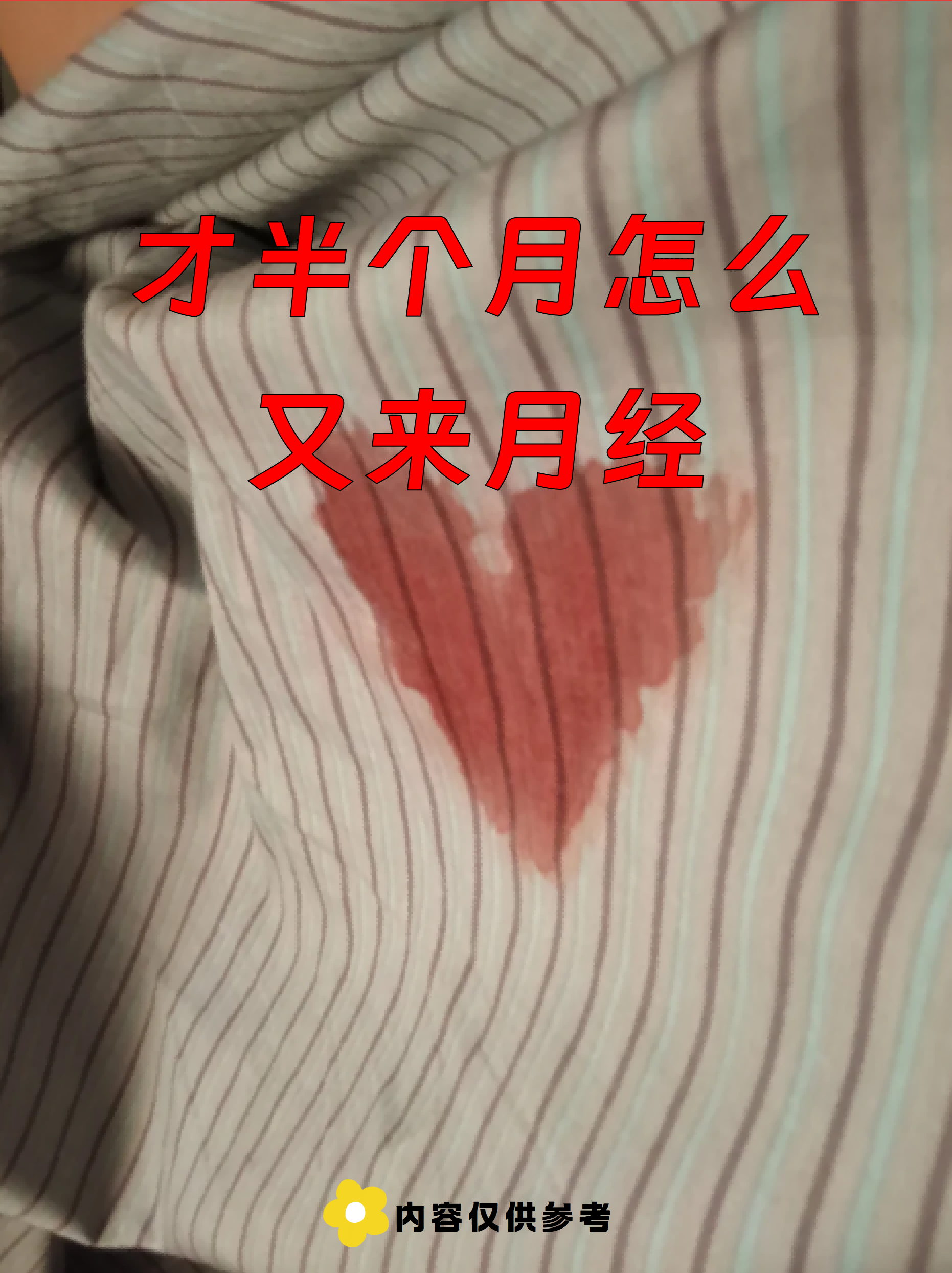 梦到来例假了见血了(已停经的女人梦见又来月经了)