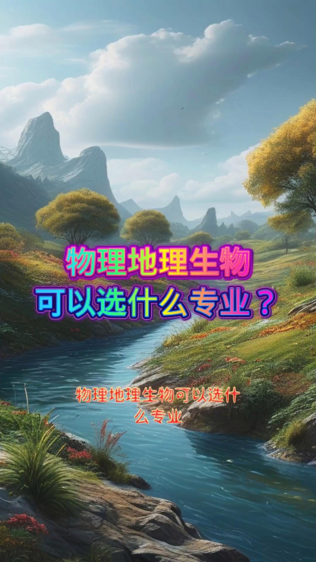 女孩子选生物还是地理(地理和生物到后期哪个难)