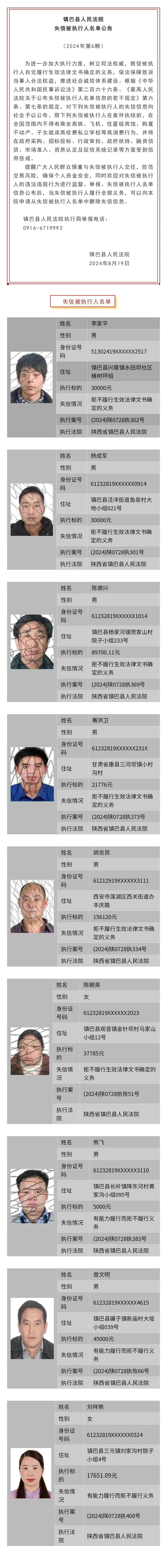 被执行人信息查询官网(被执行人结案多久消除被执行信息)