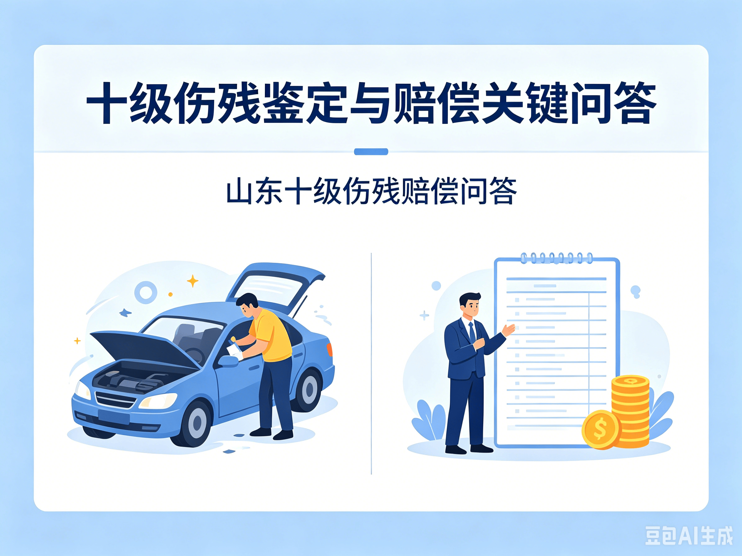 车祸十级伤残赔偿多少钱(车祸十级伤残赔偿多少钱合适)