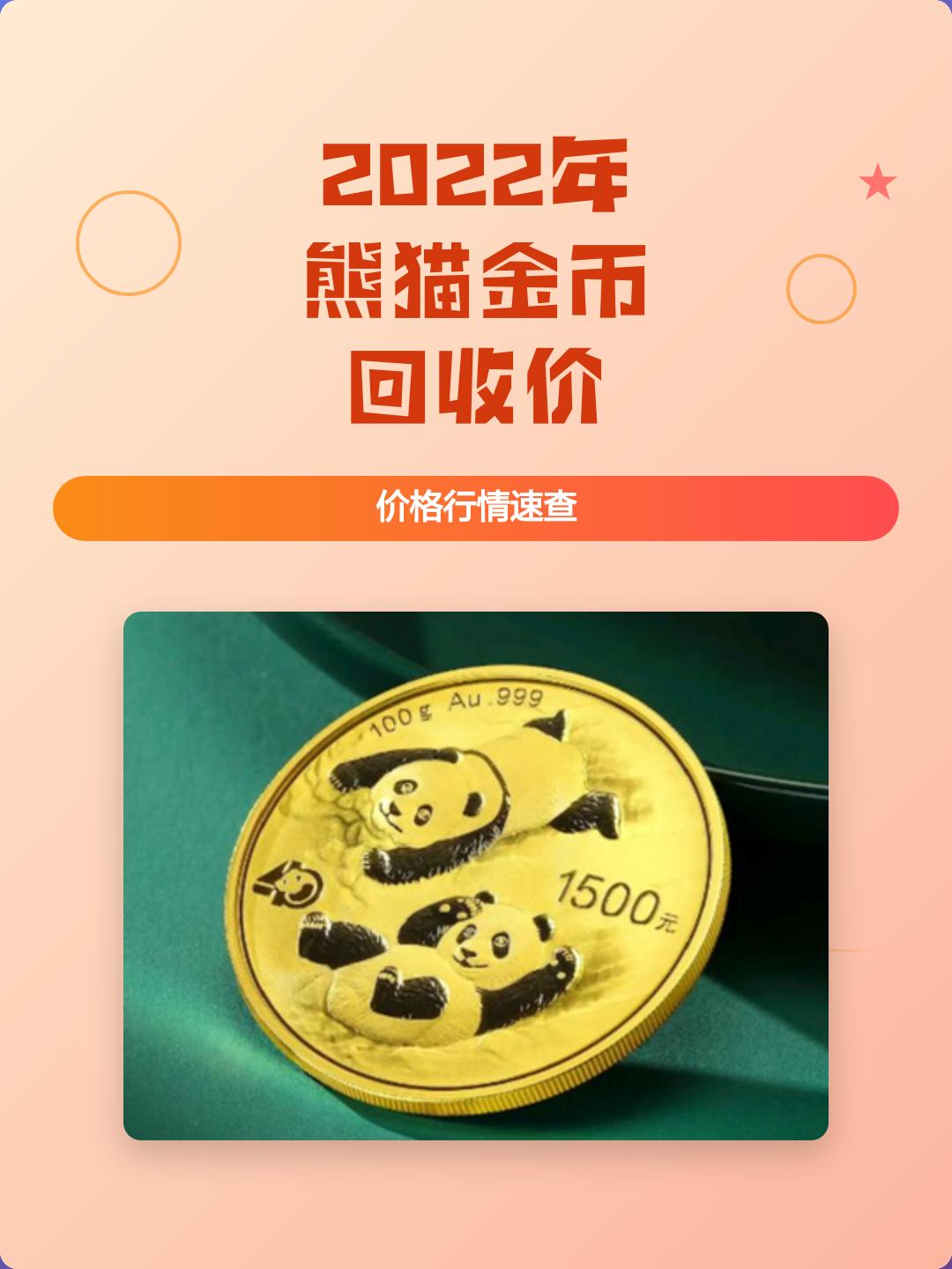 历年熊猫金币回收价目表(熊猫金币回收价目表2025)
