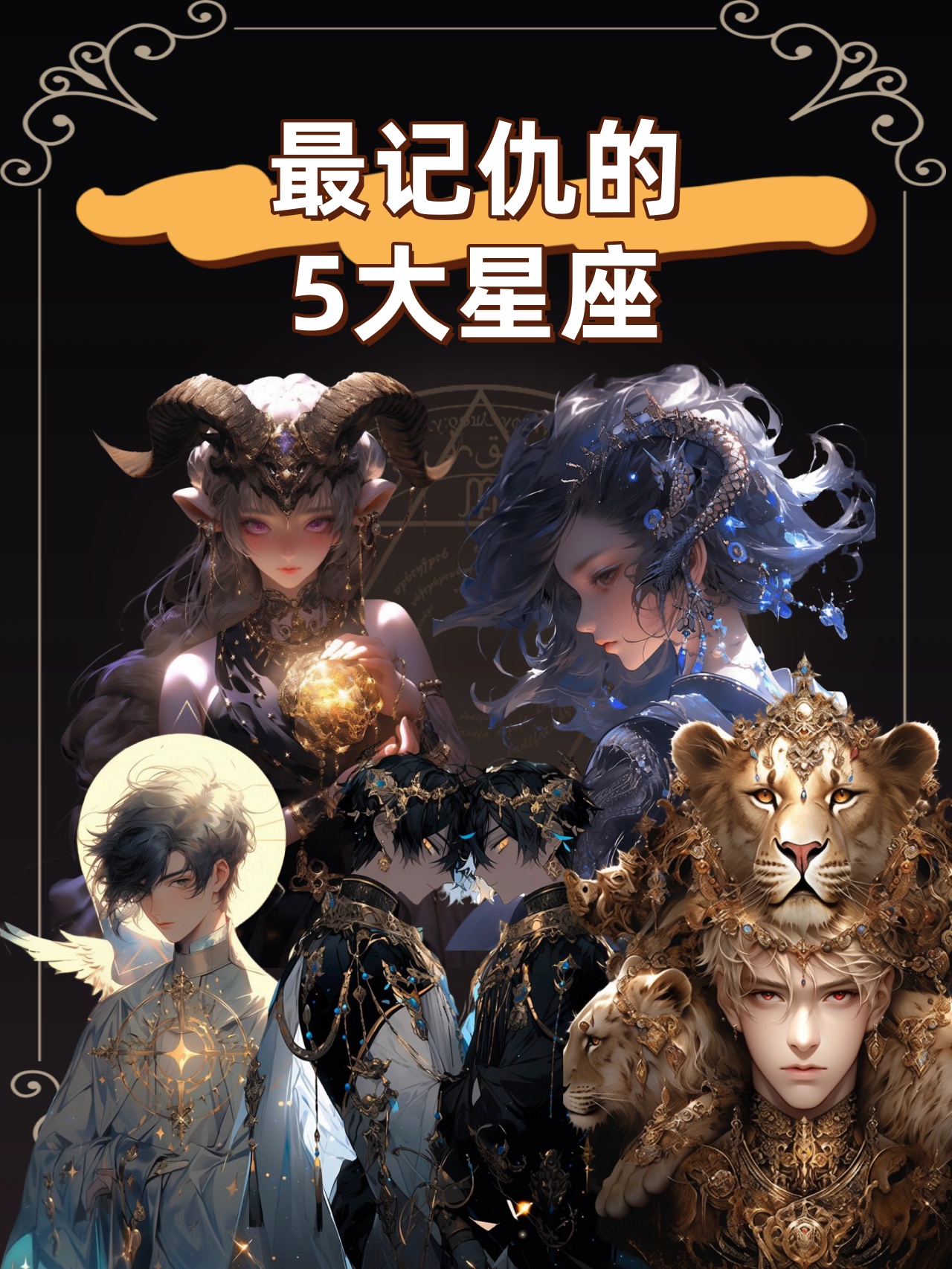 被恶魔吻过的三大星座(被恶魔吻过的三大星座黑化后最强星座)
