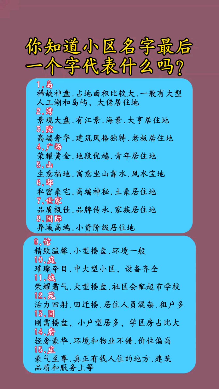 公寓名字取名大全集(公寓名称大全简单大气)