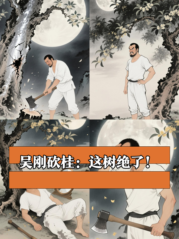 吴刚伐桂的神话故事(吴刚伐桂的神话故事吴刚是个什么样的人)