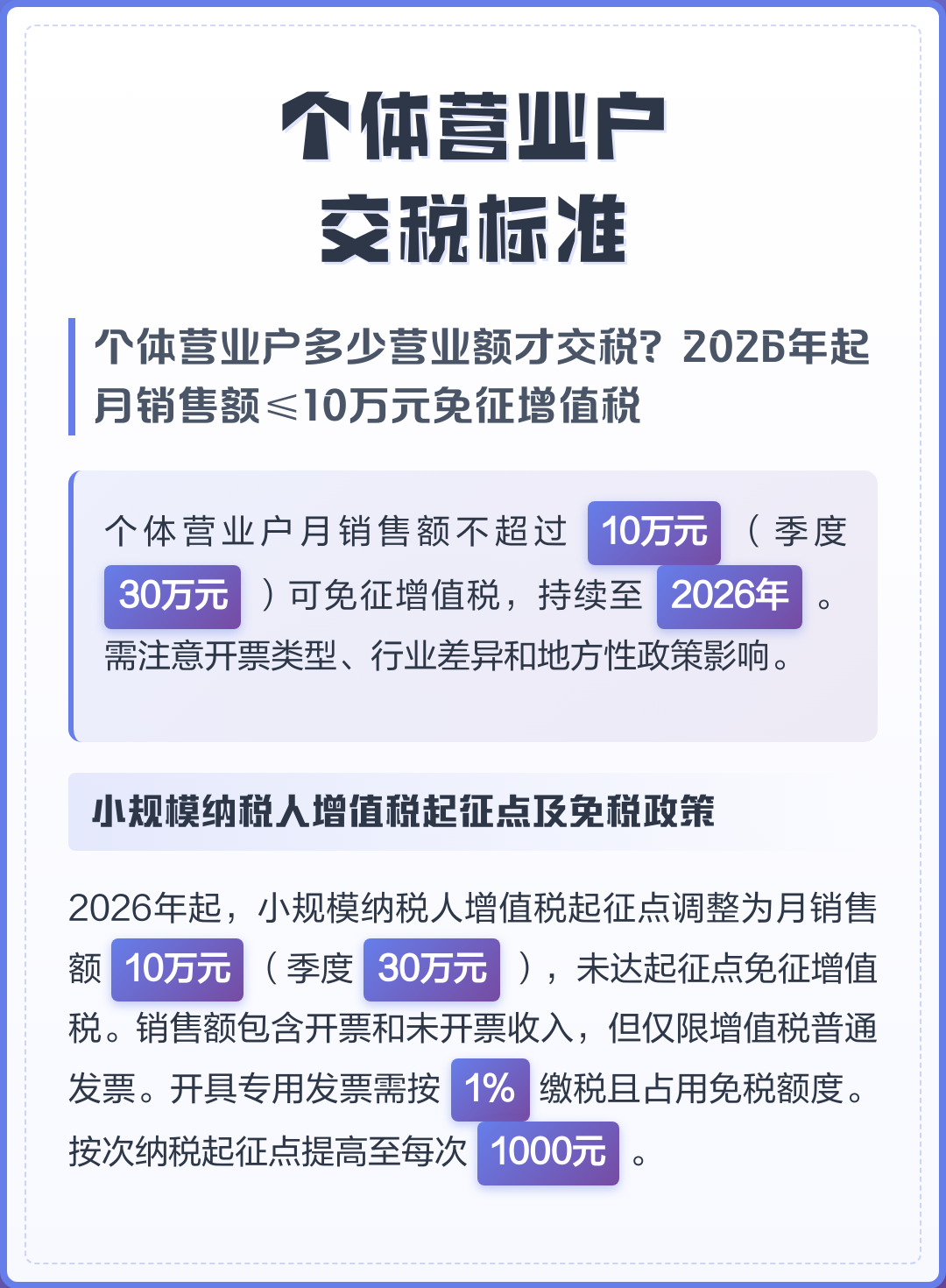 个体户多少钱是免税的(个体户多少钱是免税的呢) 个体户多少钱是免税的(个体户多少钱是免税的呢)