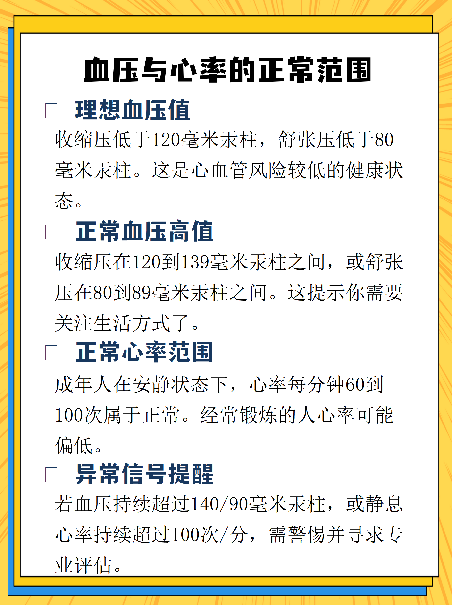 小儿心率正常值表(小儿心率正常值表格)