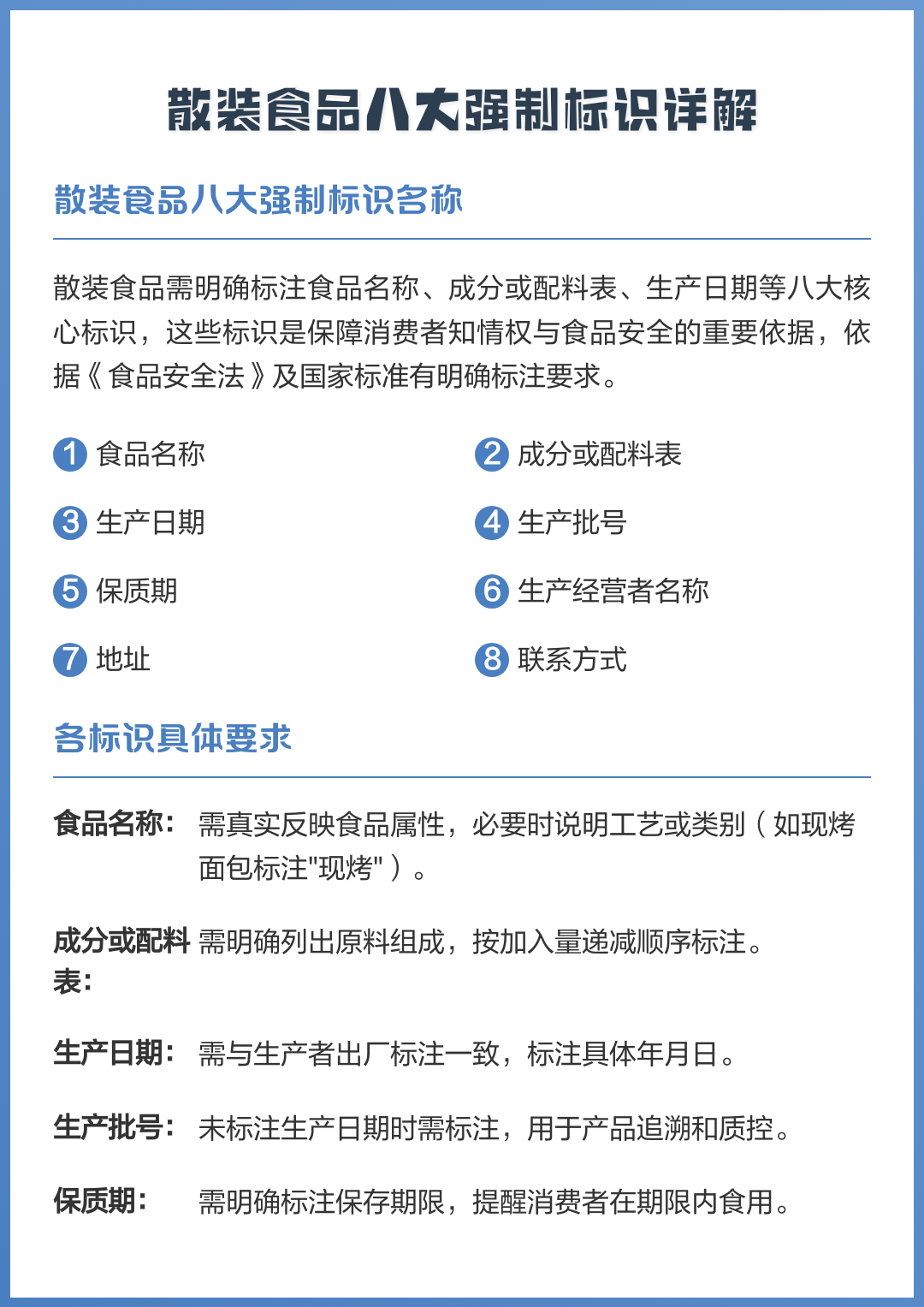 食品八大标识(食品八大标识内容) 食品八大标识(食品八大标识内容)